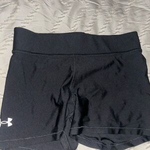 Black under armer spandex